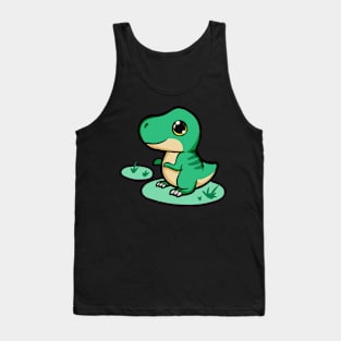 Cute Baby T-Rex, Dino, Dinosaur, Tyrannosaurus Tank Top